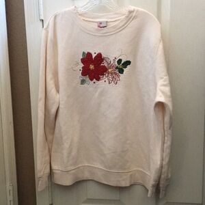 FINAL MARKDOWN Ladies holiday sweatshirt xl